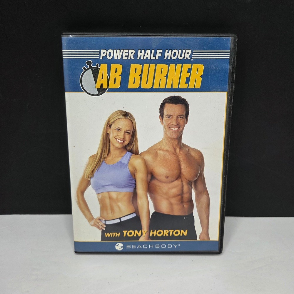 Beachbody DVD Power Half Hour Ab Burner Tony Horton Fitness Workout Core